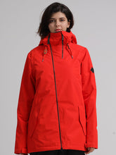 Thermal Warm Waterproof Windproof Red Ski Snowboard Jackets Ins Street